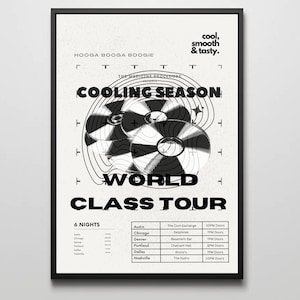 Cooling Season A4 Tour Poster