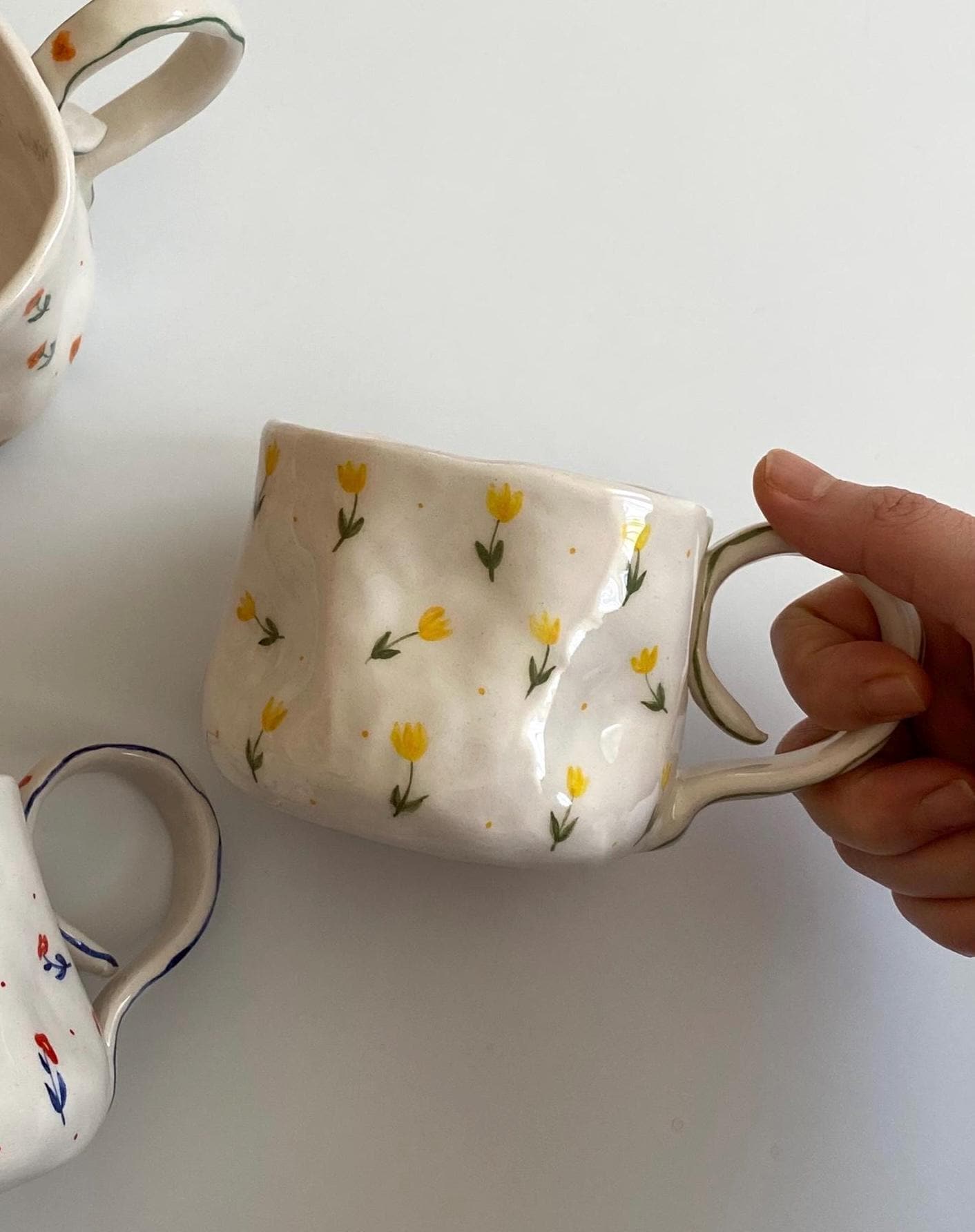 Tasse Céramique Thème Musique - Avec Couvercle Et Cuillère - Cadeau Musicien