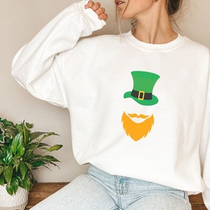 Leprechaun Sweatshirt, Irish Sweatshirt, Ginger Beard Sweater, St Patrick’s Day Gift, Irish Sweatshirt, Leprechaun Crewneck, Funny Irish