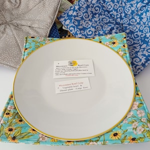 Plate Size Microwave Bowl Cozy