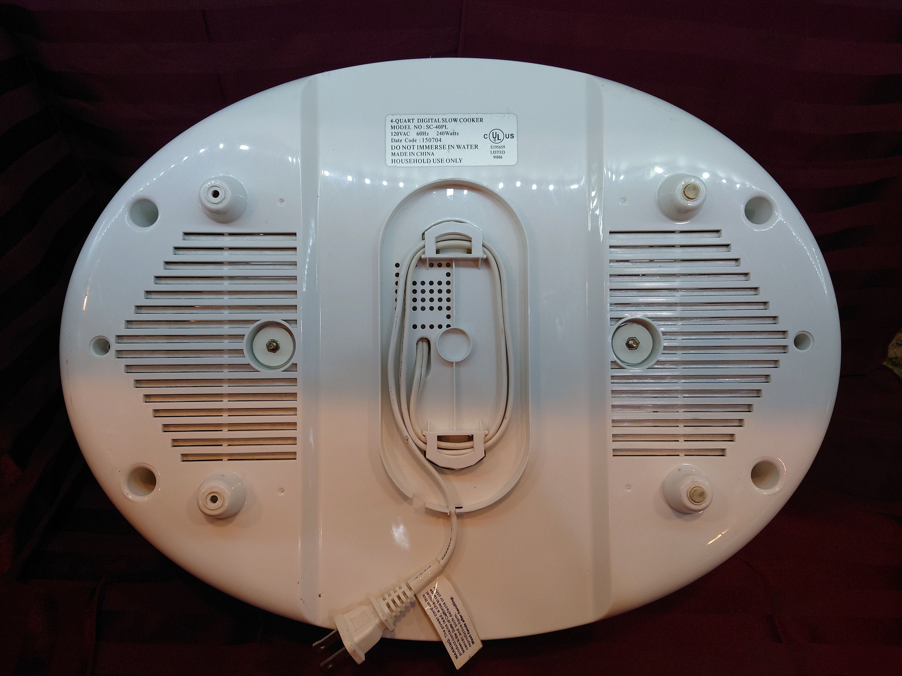 Corning Ware 4 Quart Slow Cooker Programmable Slow Cooker Etsy