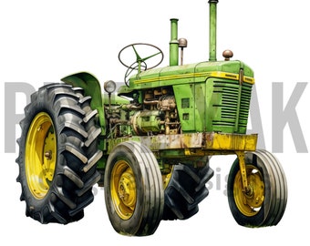 Farm Tractor Png Sublimation Design, Western Design Png, Farm Life Png, Western Sublimation Png, Farm Png, Tractor Png, Digital Download