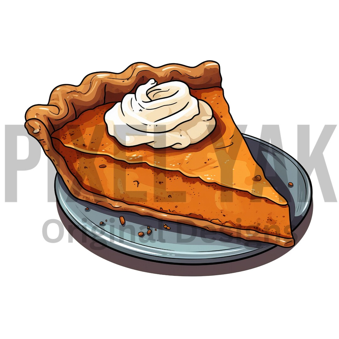 Pumpkin Pie Slice Svg, Pumpkin Pie Svg, Thanksgiving Svg, Pumpkin Pie ...