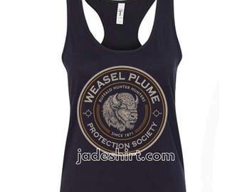 Weasel Plume Protection Society - Damski top bez rękawów