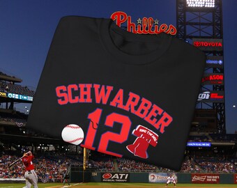 Sweat-shirt Kyle Schwarber des Phillies de Philadelphie | Sonnez la cloche de Schwarbomb
