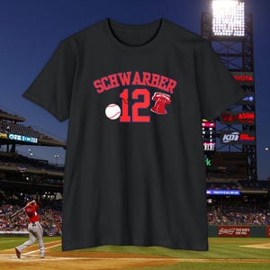 Philadelphia Phillies Kyle Schwarber Schwarbomb T-Shirt