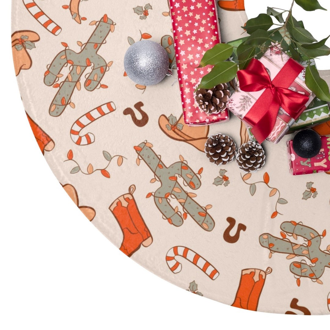 Western Christmas Tree Skirt 