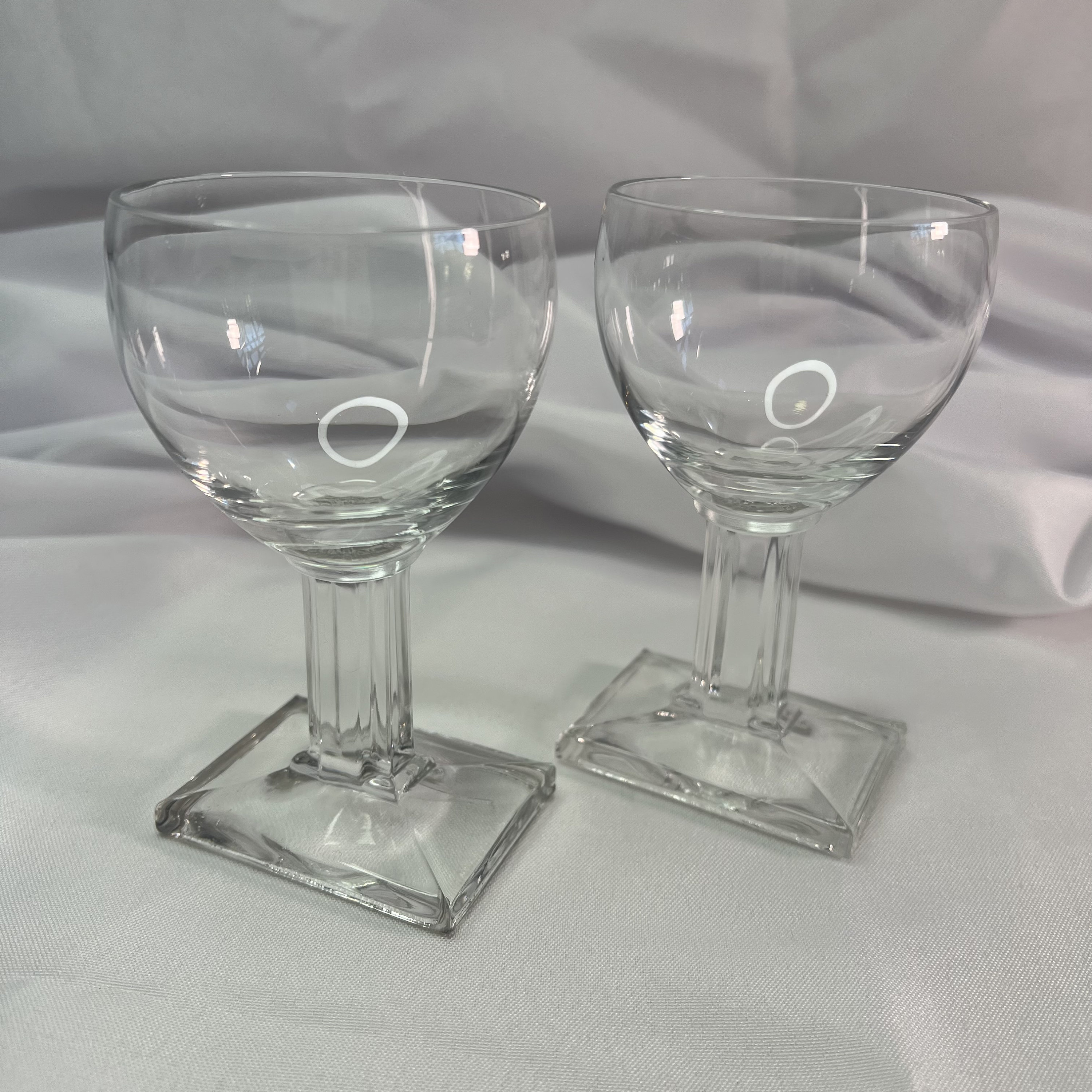 Vintage new Era Art Deco Bar Glasses by Heisey set of 6 2 Etsy