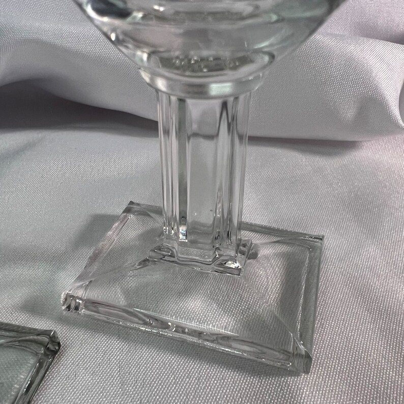 Vintage new Era Art Deco Bar Glasses by Heisey set of 6 2 Etsy