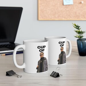 Cup of Joe Burrow Mug- Joey B Gift, Cincinnati Football fans, NFL Funny Gift image 3