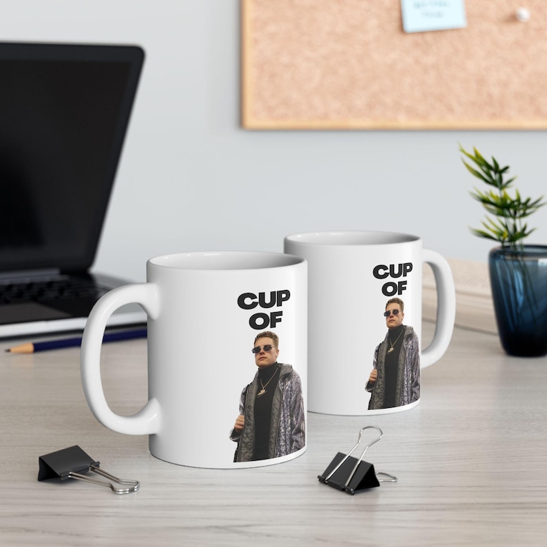 Cup of Joe Burrow Mug- Joey B Gift, Cincinnati Football fans, NFL Funny Gift image 3