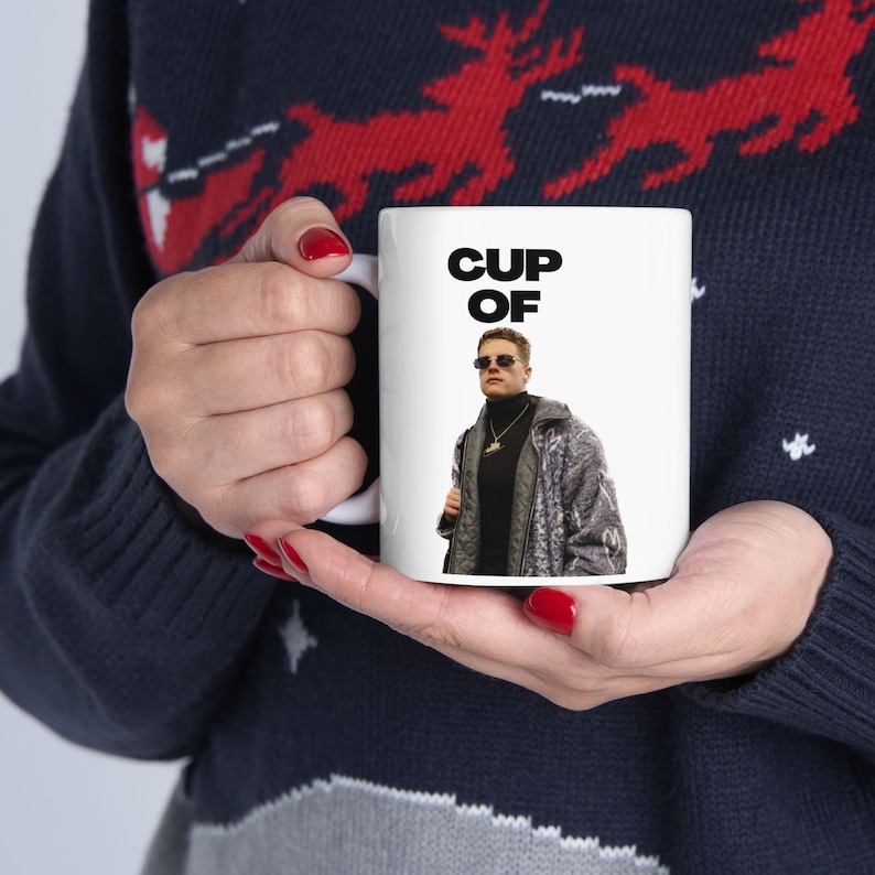 Cup of Joe Burrow Mug- Joey B Gift, Cincinnati Football fans, NFL Funny Gift image 8