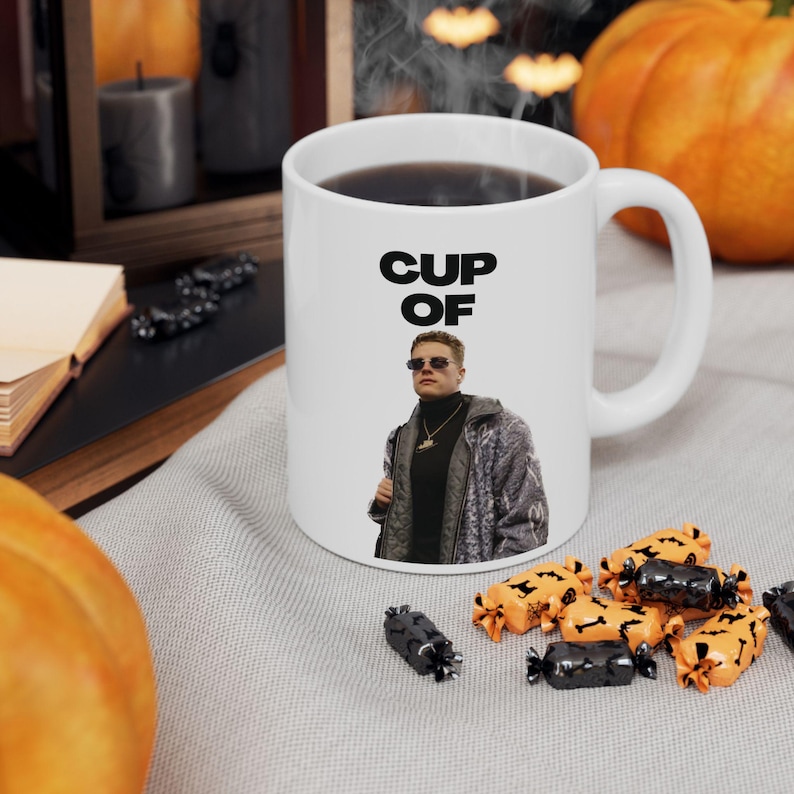 Cup of Joe Burrow Mug- Joey B Gift, Cincinnati Football fans, NFL Funny Gift image 4