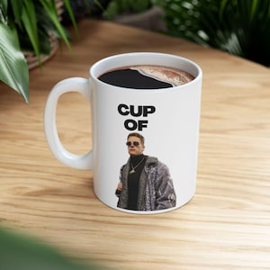 Cup of Joe Burrow Mug- Joey B Gift, Cincinnati Football fans, NFL Funny Gift image 6