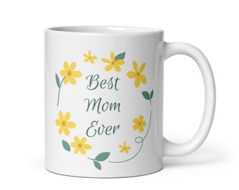 Meilleur cadeau fête des Mères - Mugs de qualité, Mug nouvelle maman, Cadeau maman d'un enfant, Cadeau baby shower, Cadeaux pour maman, Mug pour maman, Cadeau fête des Mères