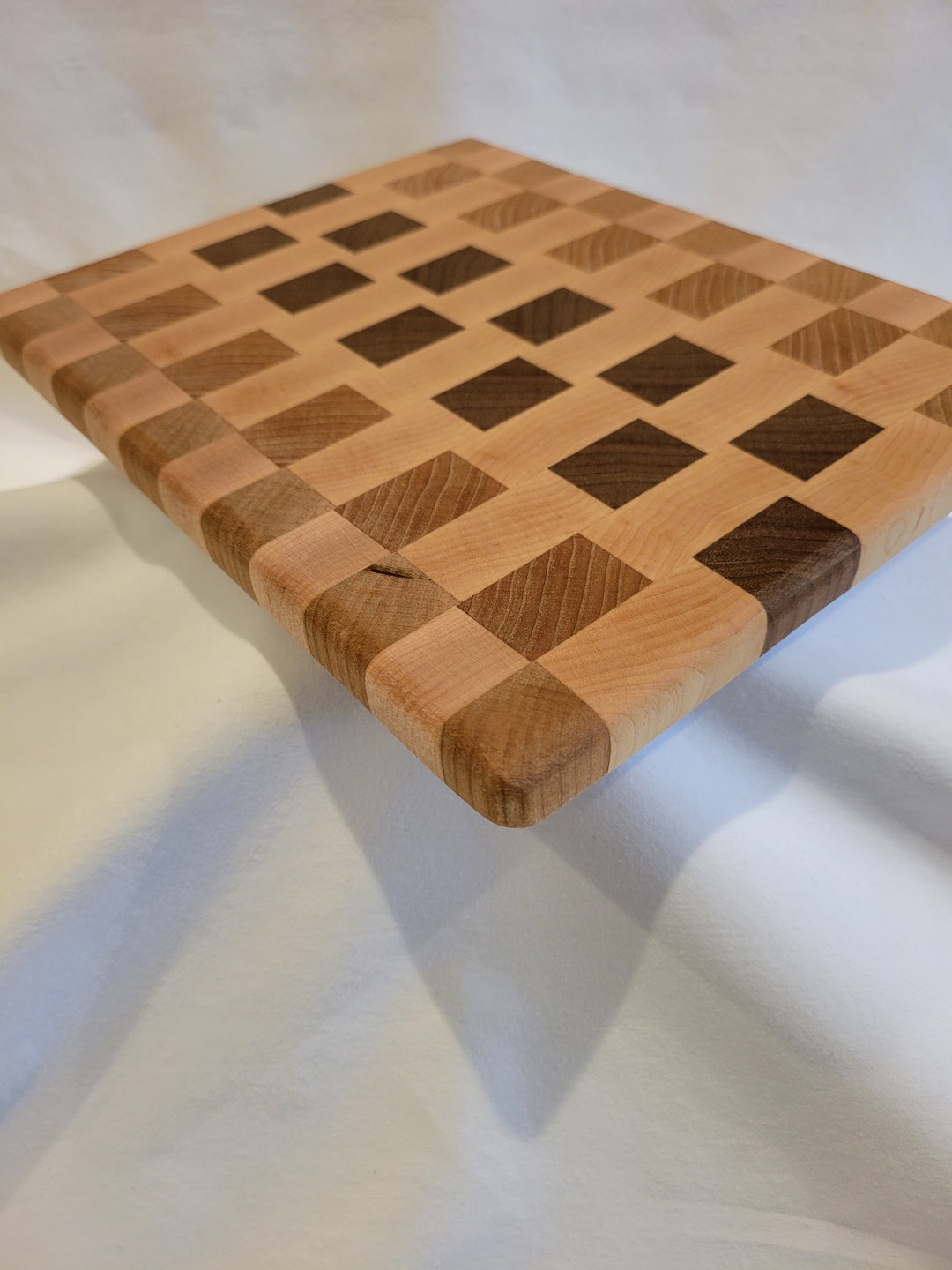 Charcuterie Board End Grain Cutting Board Kitchen Decor 8 X 10 Handmade