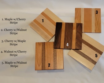 Wood Coasters | Handmade | Drink Coasters | Square