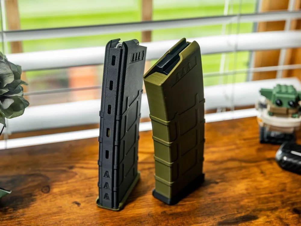 AA and AAA Battery holding MAG - Print file only
