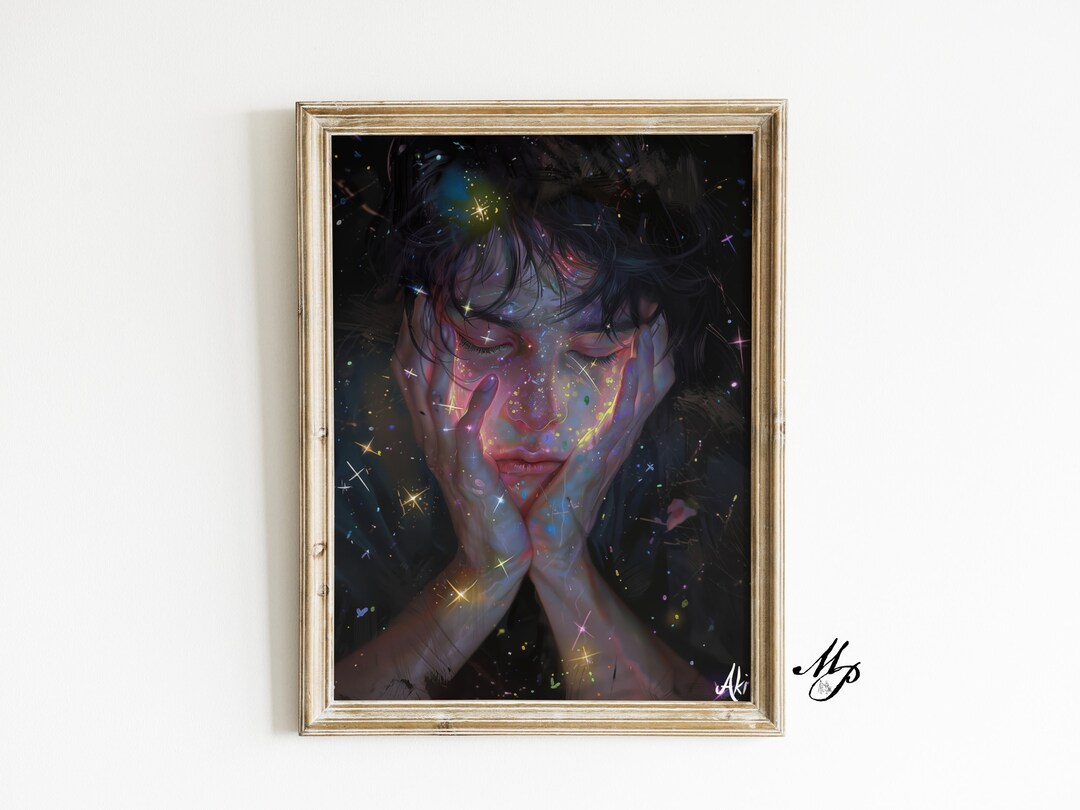 Morpheus - Greek God of Dreams, Dark Academia Print, Antique Oil Painting Printable, Unique Wall ...