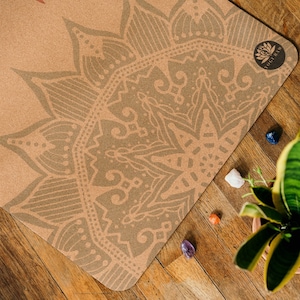 Mandala Cork Yoga Mat
