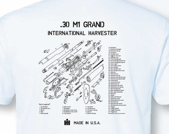 M1 Carbine International Harvester Unisex Shirt | Mens Tractor | Womens Tractor