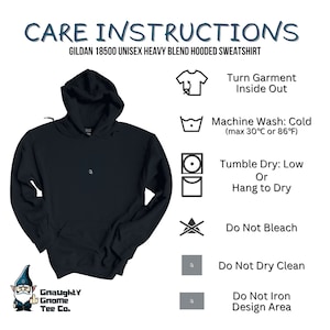 DnD Barbarian Character Hoodie - You Keep Calm. I'm Gonna Rage - Gildan 18500 Hooded Sweatshirt - Great Gifts for Barbarians! image 9