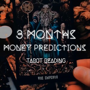 Money Tarot Reading. Financial situation for next 3 months. Same day Tarot reading. Intuitive Reading. Divination. Psychic reading.