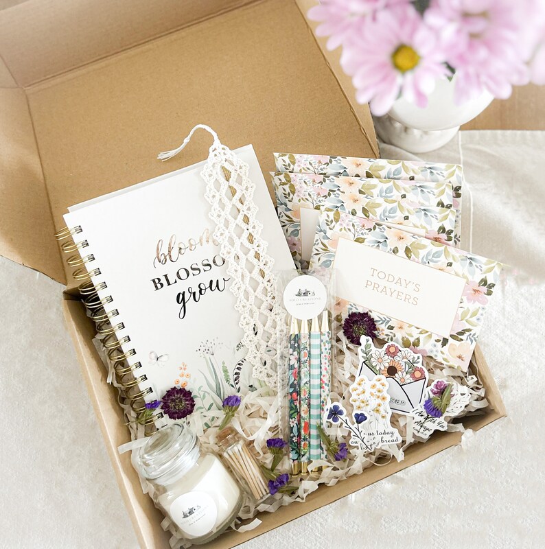 Devotional Gift Box Bible Study Box Gift for Her Dried - Etsy