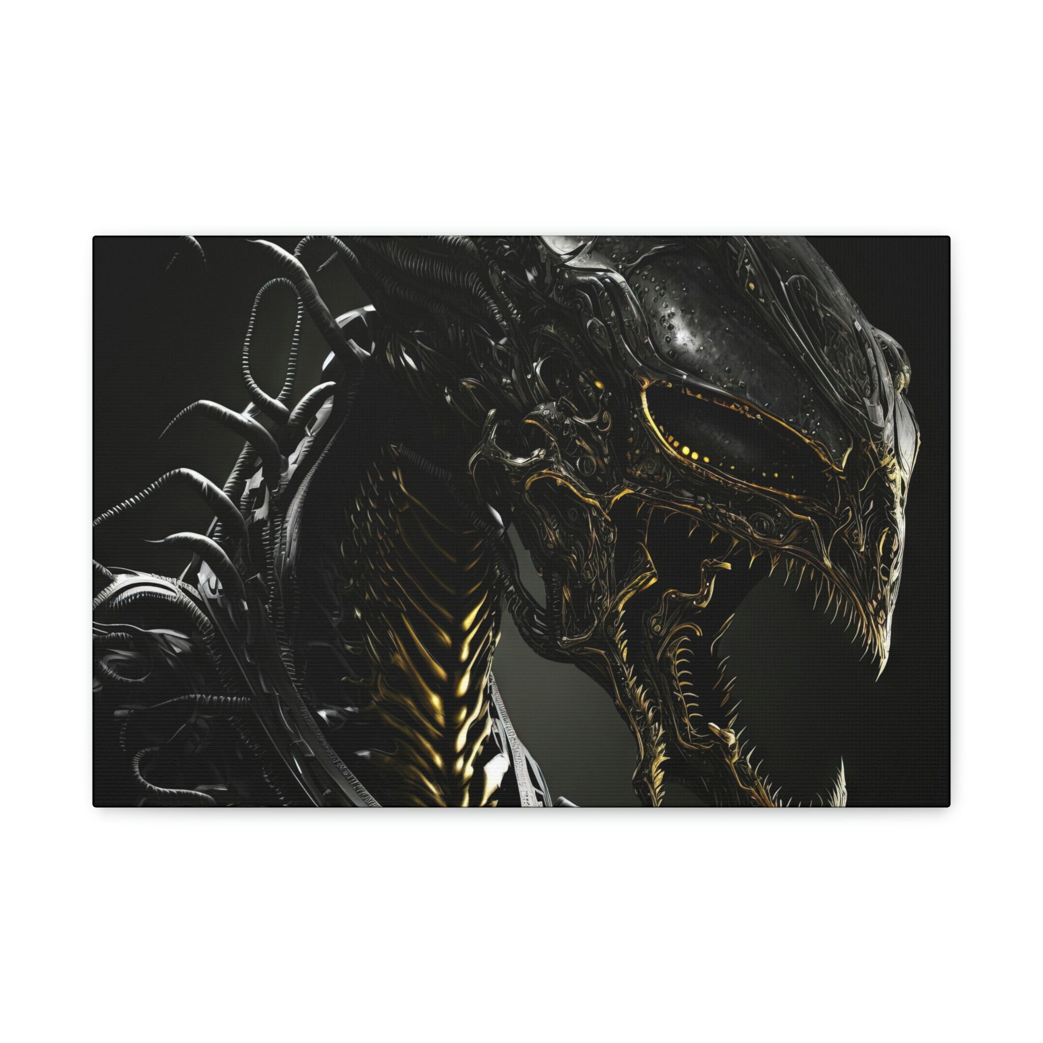 Sci-fi Alien Monster Sci Fi Art Alien Art Creepy Horror - Etsy