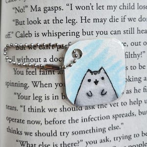 Pusheen Cat keychain