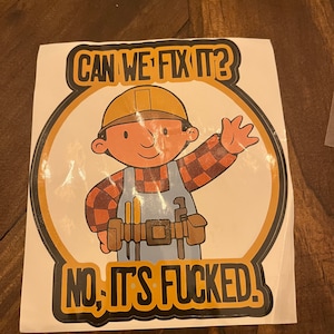 Bob the Builder sticker