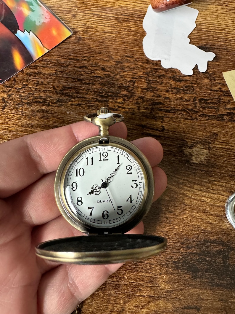 Bill Cipher pocket watch Bronze watch face