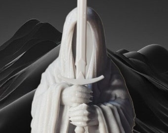 Nazgul figurine-Ringwraith-Lord of the Rings-one ring-collectible-statue-resin print