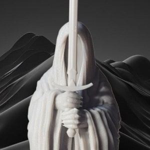 Nazgul figurine-Ringwraith-Lord of the Rings-one ring-collectible-statue-resin print