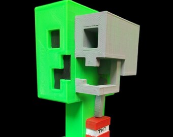 クリーパーの解剖学 - フィギュア - Minecraft モブ - TNT