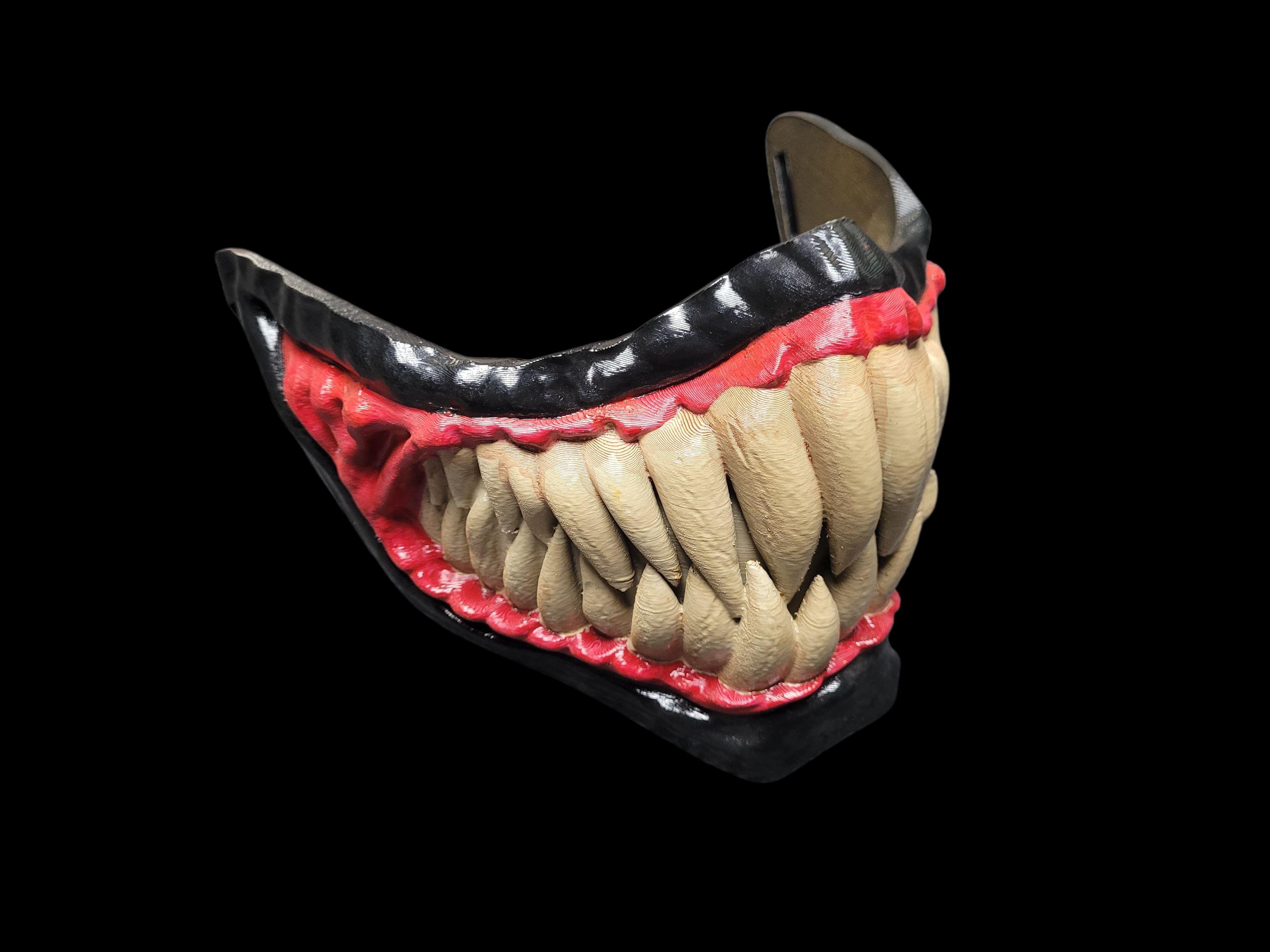 Venom Half Mask-halloween-cosplay-fancy Dress - Etsy Israel
