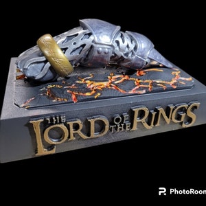 Severed finger of Sauron-Lord of the Rings-Necromancer-Annatar-Dark Lord-One ring-collectible-resin print
