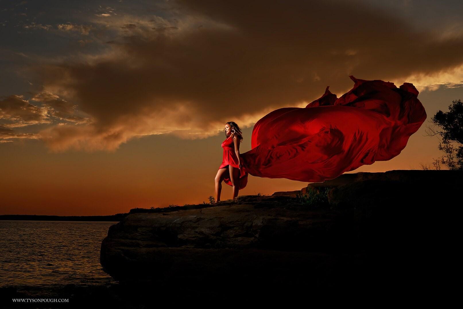 red long dress for photoshoot Discover 33 Red Dress Photoshoot and red dress in snow ideas