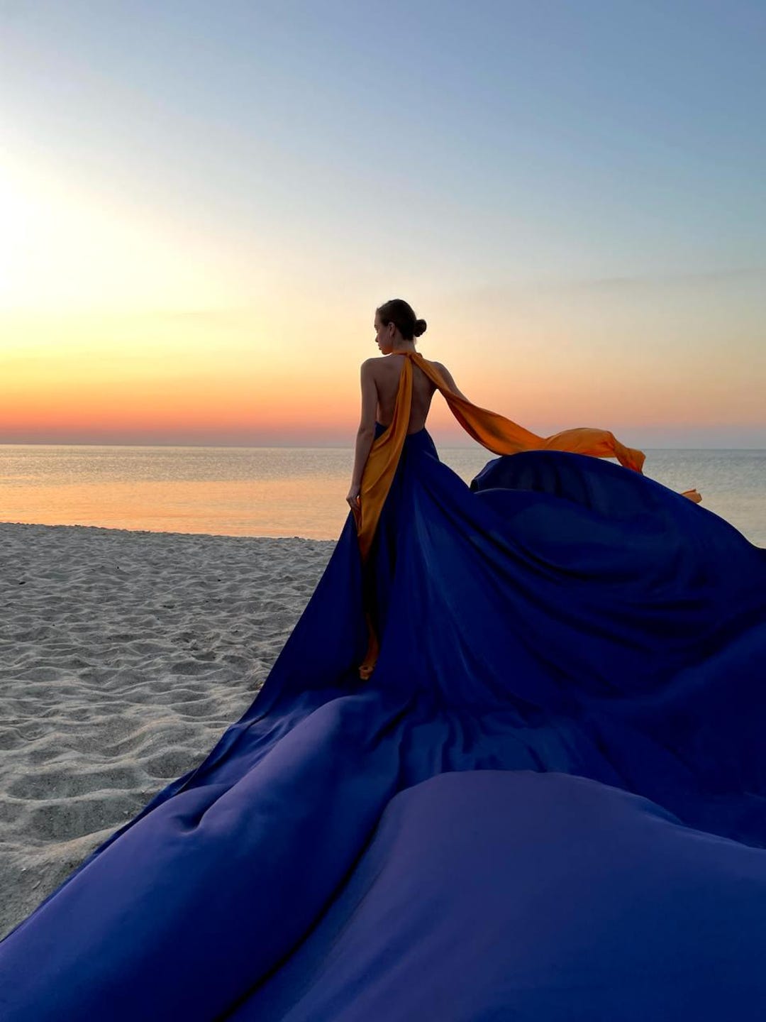 Flying Dress For Photoshoot Convertible Flying Dress Electric Blue Flowy Dress For Photoshoot Infinity Flying Dress Beach Photoshoot Dress Flying Dress For Photoshoot Convertible Flying Dress Electric Blue Flowy Dress For Photoshoot Infinity Flying Dress Beach Photoshoot Dress