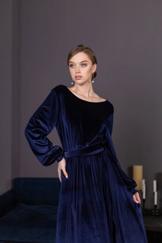 Navy Boat Neck Mother Of The Bride Dress Navy Blue Mother Of The Bride Dress Long Navy Boat Neck Mother Of The Bride Dress Navy Blue Mother Of The Bride Dress Long