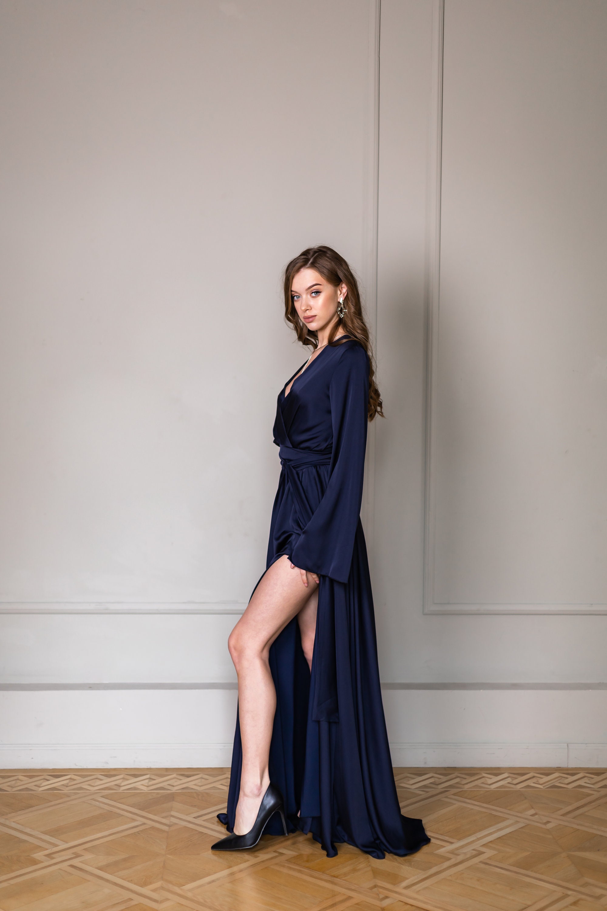 Wedding Guest Dress Cocktail Dress for Wedding Guest Mother of the Bride  Dress Plus Size Dress Satin Maxi Dress Wedding Reception Dresses - Etsy