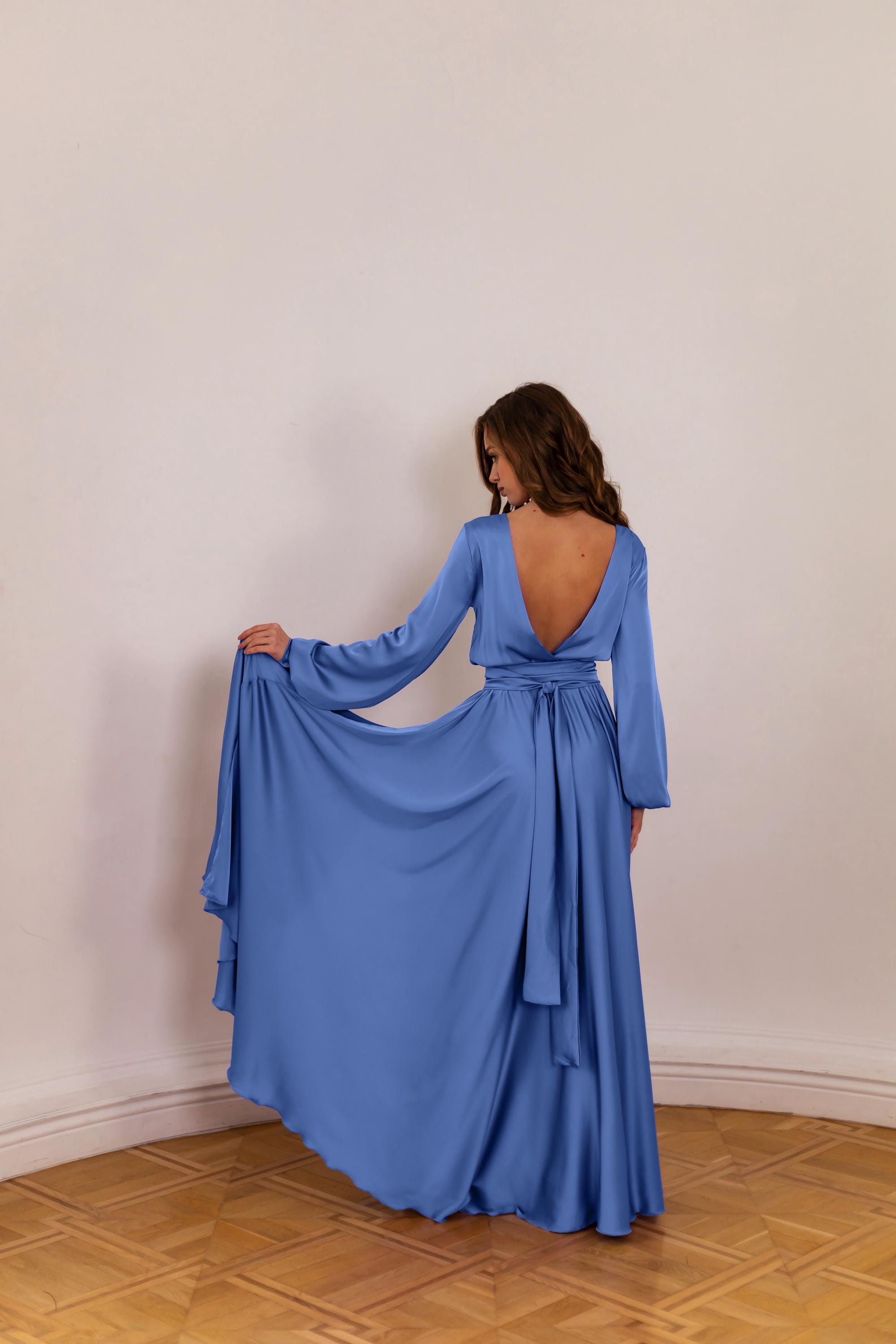 Light Blue Bridesmaid Dress Plus Size - Etsy Light Blue Bridesmaid Dress Plus Size - Etsy