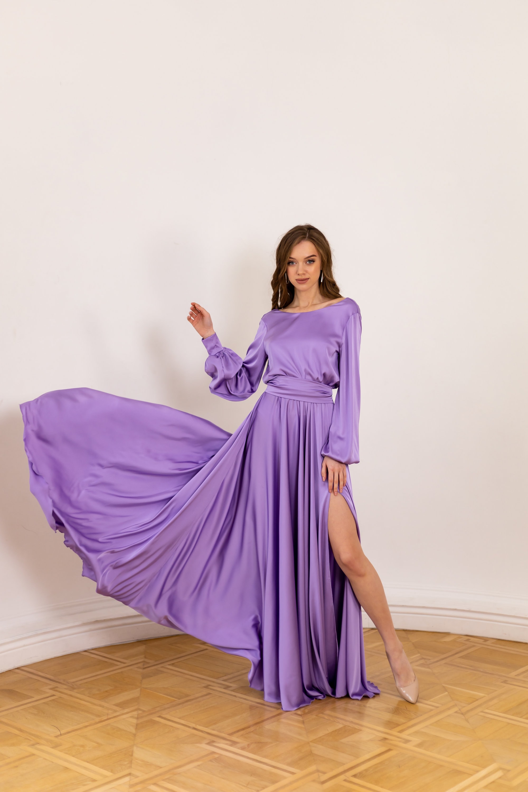Lilac Bridesmaid Amazon Lilac Dress Pin By Fatmaoztrk On Giyim Islamic  Fashion Dresses, Muslim Fashion Dress,