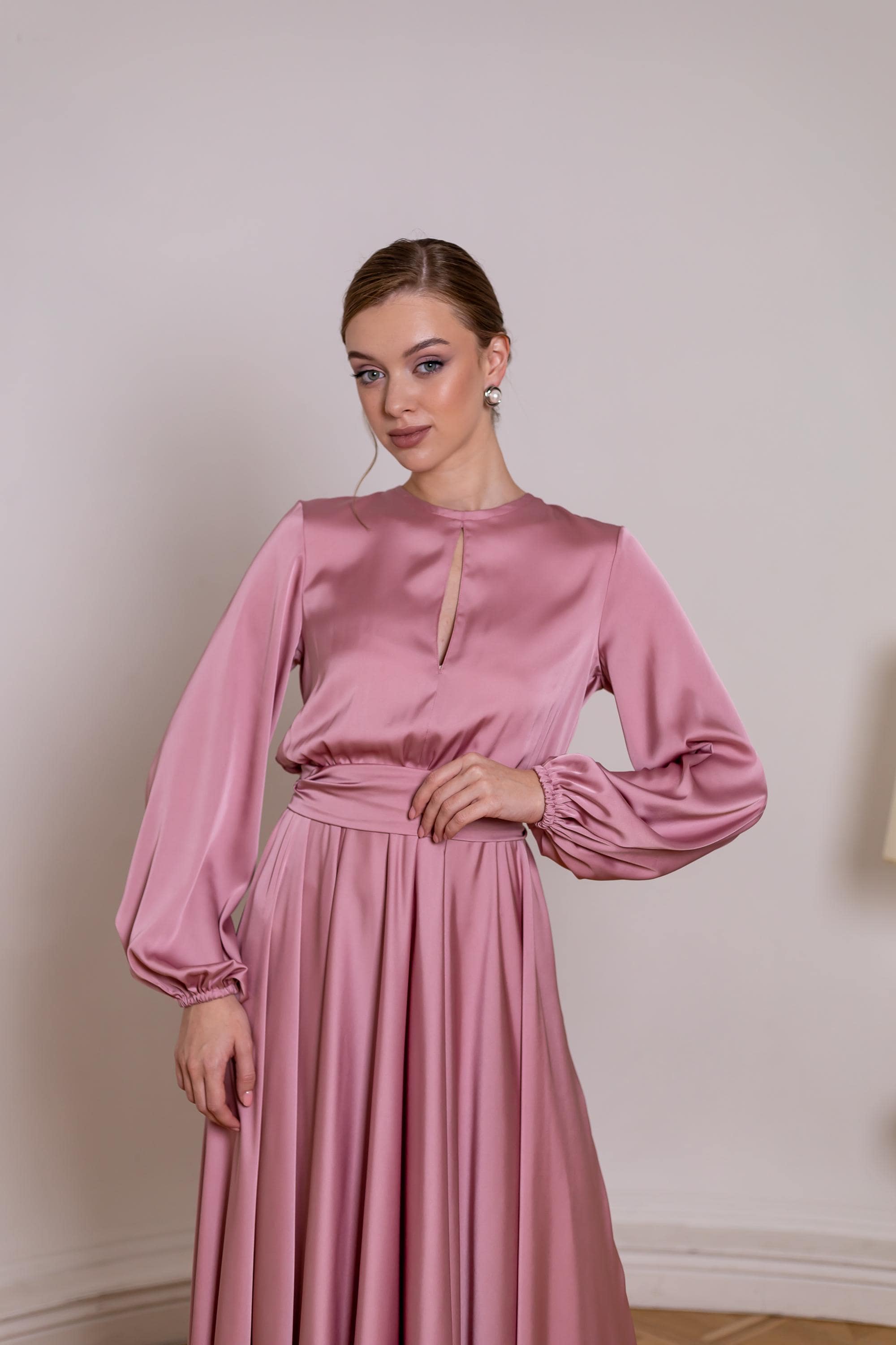 princess polly baby blue dress Pantone Rose Quartz Bridesmaid Dresses