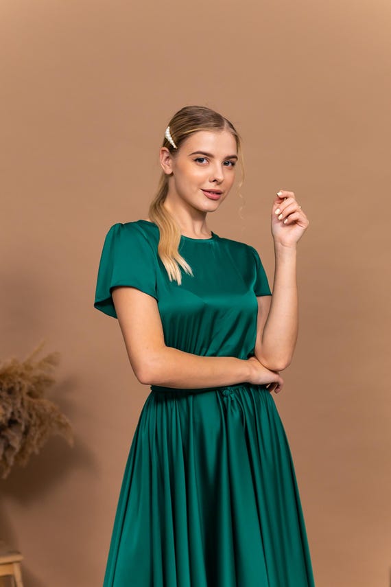 green and white floral dress Open Back Mini - Casual Dresses Ladies Dresses Street Style Color:Sultry Floral Baby Boutiques friendly fabric make it