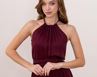 sachin and babi light blue dress Dress Maroon Elegan