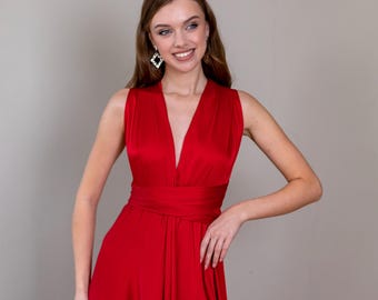 Long Dresses Low Back Evening Gown Flowy Red Dance Dress Long Maxi Dress Bridesmaid Satin Woman Long Dresses Low Back Evening Gown Flowy Red Dance Dress Long Maxi Dress Bridesmaid Satin Woman
