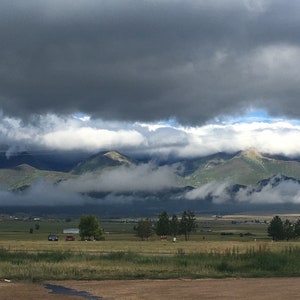 Cloud Covered Mountains