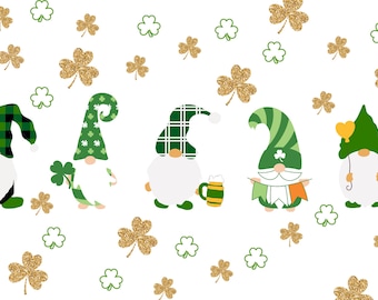 St. Patricks Day 180z Glass Wrap