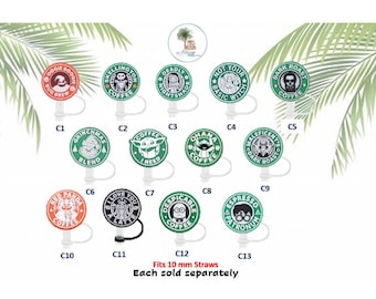 Straw Topper - Coffee (10mm)